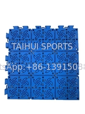 Chapas personalizadas de piso de quadra de desporto, chapas de polipropileno para quadra de basquetebol