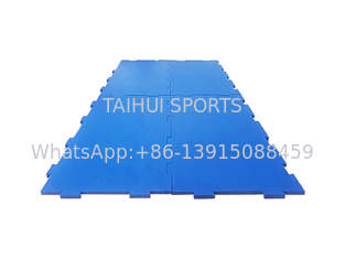 HIC/CFH Proteção de segurança testada por impacto Puzzle Pad Shock Absorção Pad Soft Fall 30mm 50mm Interlocking Playground Mats