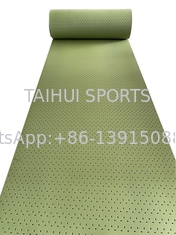 TAIHUI T2510G Shock Pad Underlay Design leve Excelente absorção de choque Comprimento de rolo personalizável Alta durabilidade Verde/Customize