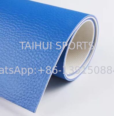 Piso Vinílico Antiderrapante com Absorção de Impacto para Quadras de Voleibol, Basquetebol e Pickleball