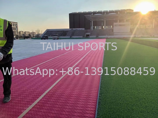 10mm Shock Pad Substrato de grama artificial para futebol Basebol Hóquei Rugby EN15530-4 Melhorando a jogabilidade e segurança