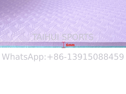 Ginásio de Yoga Todos os dias Exercício Yoga colchões 6MM Colchões de chão confortáveis
