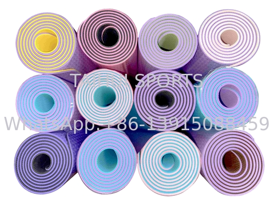 Ginásio de Yoga Todos os dias Exercício Yoga colchões 6MM Colchões de chão confortáveis