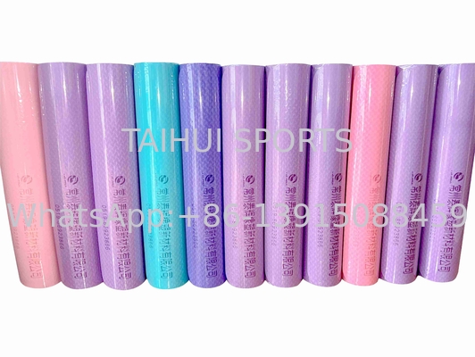Tapete de exercícios de ioga unisex Tapetes de fitness antiderrapante grossos com alças elásticas