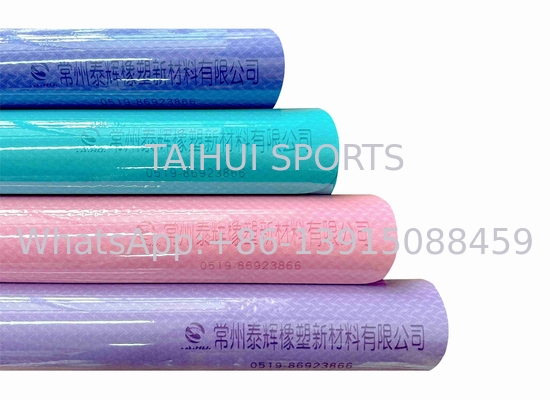 Tapete de exercícios de ioga unisex Tapetes de fitness antiderrapante grossos com alças elásticas