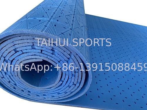 Pad para absorção de choques de espuma para revestimento de grama artificial EN15530-4 /FIFA 2024