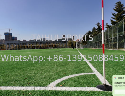8-15mm Pad de choque de polietileno substrato de relva artificial Campo de futebol FIFA