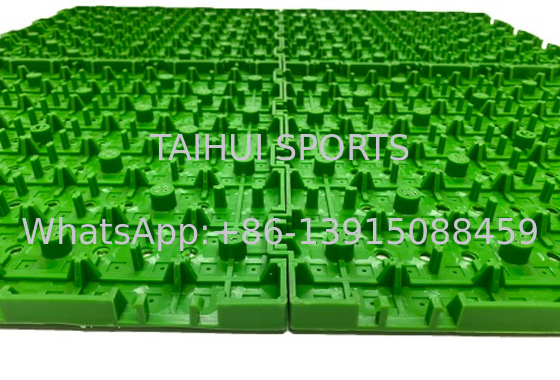 Absorvedor de choque de drenagem de tipo dividido para esportes Instalação rápida e ecológica sob grama artificial tamanho personalizado 50 M