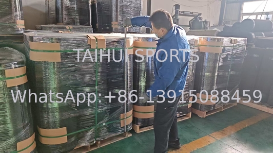 15mm preto SBR Granula de borracha colchão de choque para ginásios de hóquei
