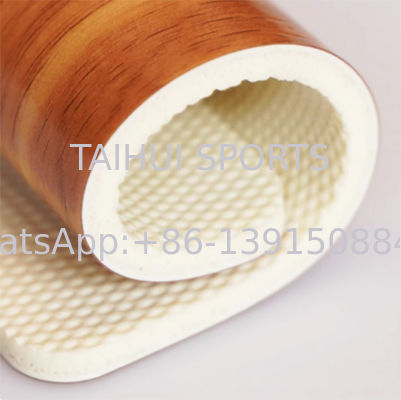 Pavimentos desportivos de PVC resistentes ao desgaste e à deslizamento para campos de basquetebol, voleibol e badminton