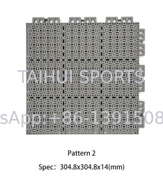 Telas de campo de basquetebol antiderrapante de plástico