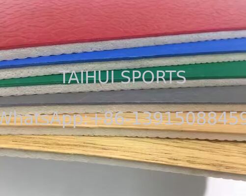 Piso Vinílico Antiderrapante com Absorção de Impacto para Quadras de Voleibol, Basquetebol e Pickleball
