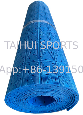 Outdoor PE Foam Underlay Shock Pad Patterd 8mm 10mm 12mm 15mm Soccer Field Rugby Field Hockey Field FIFA Standard
