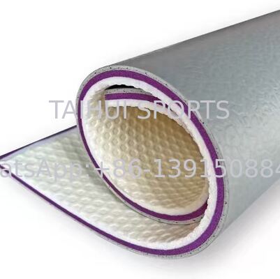 Piso Vinílico Antiderrapante com Absorção de Impacto para Quadras de Voleibol, Basquetebol e Pickleball
