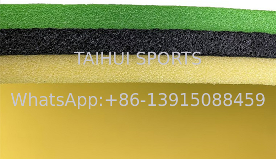 Tapete de natação flutuante portátil tapete de espuma de água dobrável 3 camadas