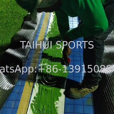 Substrato personalizado de almofada de choque para grama artificial certificado pelo World Rugby