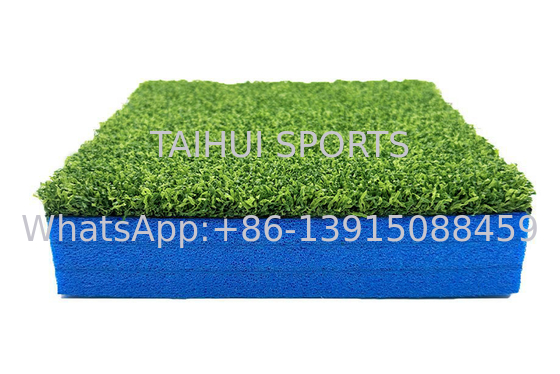 Revestimento de gramado artificial Parque de jogos almofadas de choque Revestimento 30mm 40mm 50mm espessura tapetes de quebra-cabeça