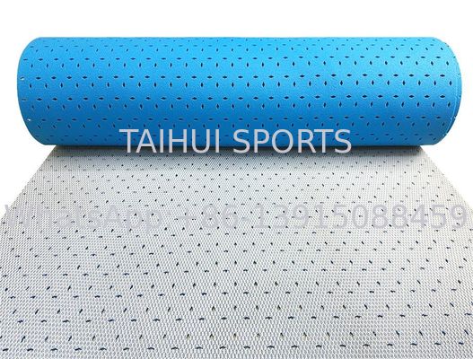 Subposição de pastilha de choque de relva artificial certificada pela FIFA com almofada de espuma de PE de espessura personalizável para pisos esportivos de futebol