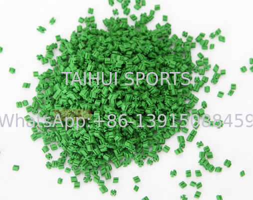 Anti-UV Grama Artificial TPE Granula de Inchaço Absorção de Choque Futebol / Golf / Basquetebol / Ginásio