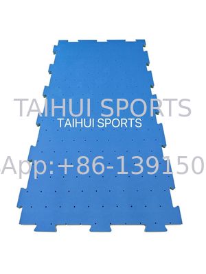 Tapete de segurança de entrelaçamento de espuma de PE com espessura de 10-100 mm e HIC e CFH assegurados para almofada de choque de playground