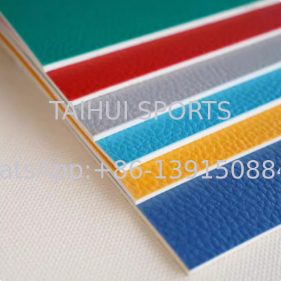 Pavimento Desportivo em PVC para Campos de Ténis / Basquetebol / Badminton / Voleibol / Ginásio