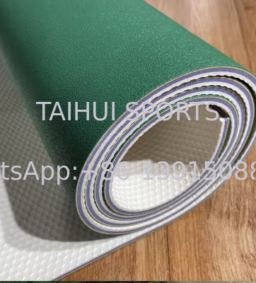Pisos Esportivos com espessura de 3,5mm-9,0mm para quadras de tênis/basquete/badminton/vôlei