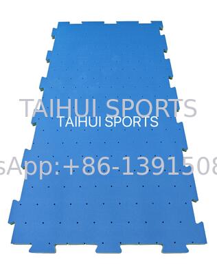 20mm 30mm 50mm Espuma de PE pré-fabricada Almofadas de choque Desempenho de drenagem de água Segurança HIC CFH Testado contra impacto