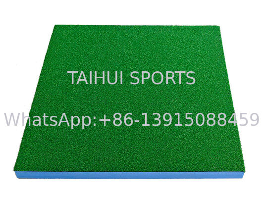 Tapete de Absorção de Impacto Certificado HIC para Playground de 30-80mm com Alta Permeabilidade à Água e Base de Espuma de PE