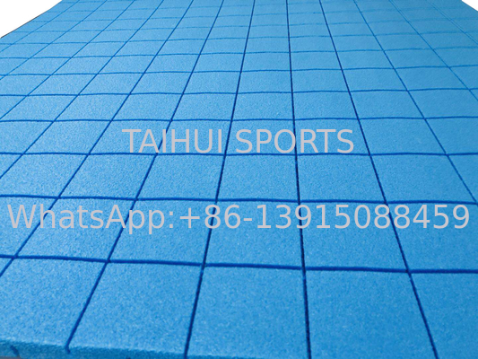 Padão de choque de grama artificial padrão da FIFA Três camadas 12mm 15mm PE Foam Underlay
