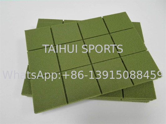 PE espuma Rugby Field Turf Shock Pads Grama Artificial Substrato Duplo Lado Slotted