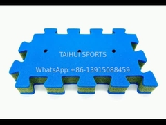 Desportos ao ar livre em ambientes fechados Pad de choque de grama artificial HIC teste de impacto de segurança camada macia
