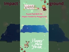 Pedaço de choque de playground subjacente Pedaço de quebra-cabeça Pedaço de choque de espuma anti-fadiga