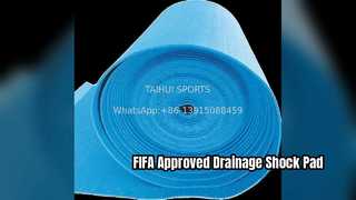 Almofada de choque FIFA para drenagem alta de grama artificial